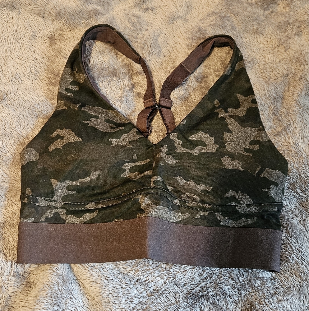 Camouflage Sports Bra